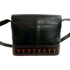 Yves Saint Laurent Punching Cutout Leather