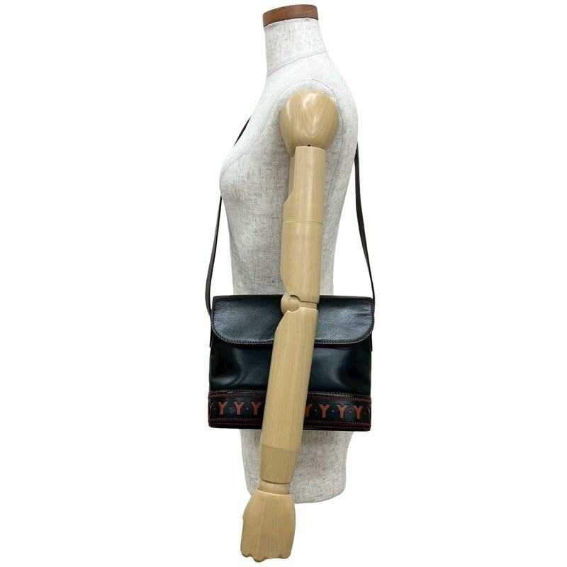 Yves Saint Laurent Punching Cutout Leather