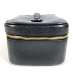 Chanel Handbag CC Coco Logo Caviar Leather Black — view 4
