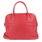 Hermes Bolide 35 Taurillon Cles Mans Rouge Red — view 3