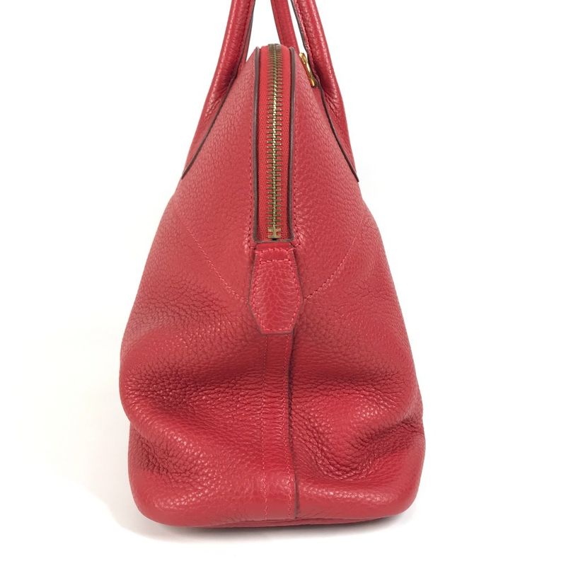 Hermes Bolide 35 Taurillon Cles Mans Rouge Red — view 5