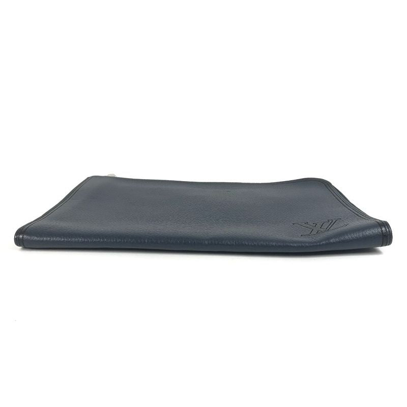 Louis Vuitton Pochette Jules GM Taurillon Leather Navy — view 5