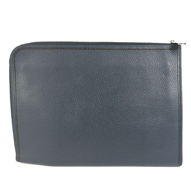 Louis Vuitton Pochette Jules GM Taurillon Leather Navy — view 2
