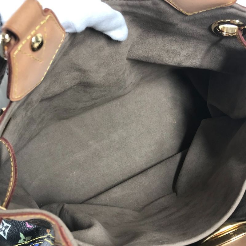 Louis Vuitton Shoulder Bag Ursula Monogram Multicolor Canvas Noir Black — view 3