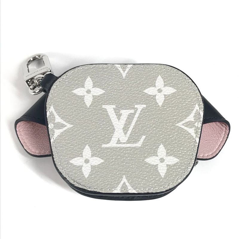 Louis Vuitton Coin Case Dog Bag Charm Monogram — view 4