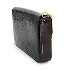 Louis Vuitton Monogram Vernis Pochette Felicie Chain Wallet Leather Amarante — view 3
