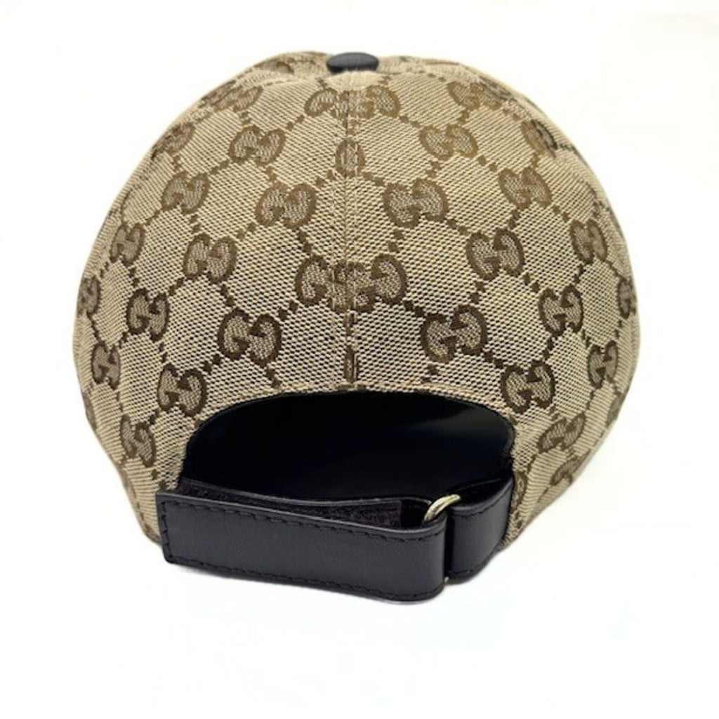 Gucci Web Stripe GG Canvas Baseball Cap Hat — view 8