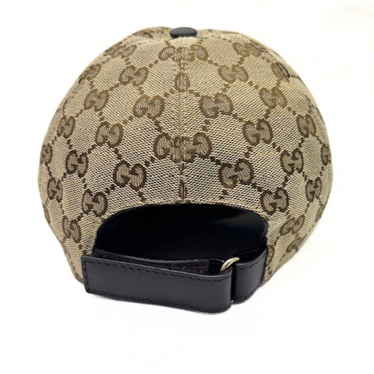 Gucci Web Stripe GG Canvas Baseball Cap Hat — view 8