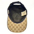 Gucci Web Stripe GG Canvas Baseball Cap Hat — view 9