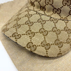 Gucci Web Stripe GG Canvas Baseball Cap Hat — view 3