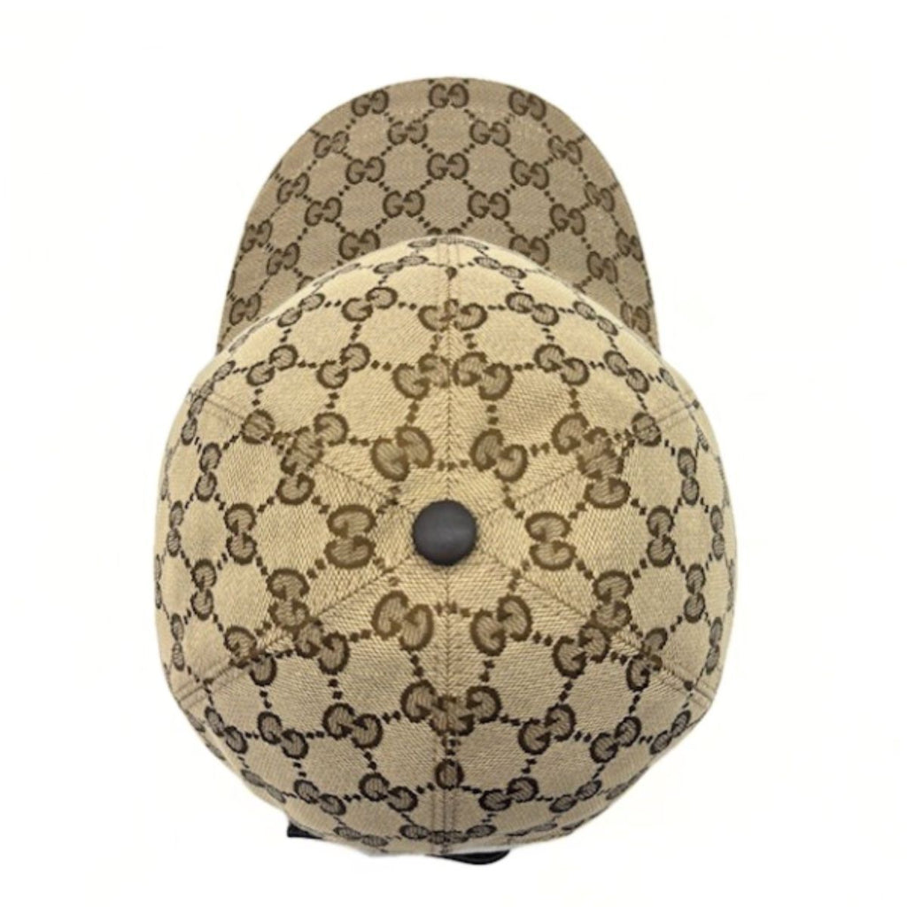 Gucci Web Stripe GG Canvas Baseball Cap Hat — view 7