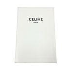 Celine Charm Brown White Gold Triomphe Canvas Logo Micro Vertical Cabas — view 9