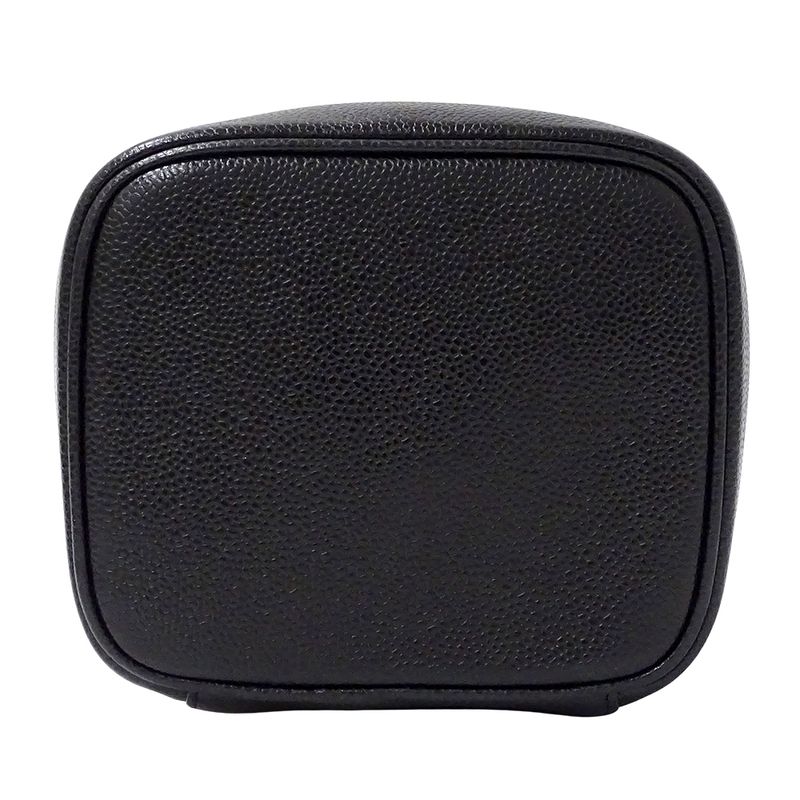 Chanel Bag Vanity Handbag Caviar Leather Black Gold Hardware — view 3