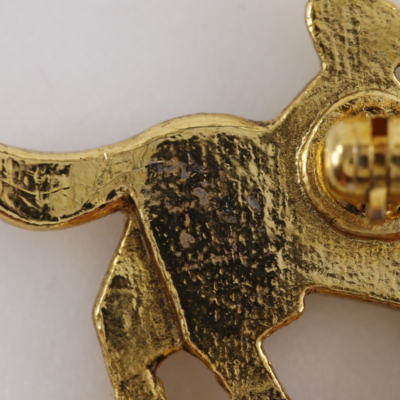 Hermes Girl And Dog Cloisonne & Vintage Ware Gold Plated — view 6