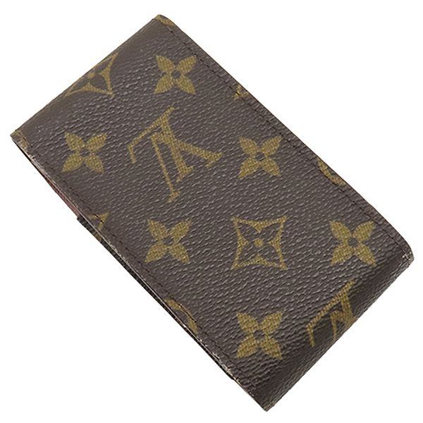 Louis Vuitton Cigarette Case Etui Monogram Canvas Brown — view 2