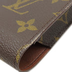 Louis Vuitton Cigarette Case Etui Monogram Canvas Brown — view 5