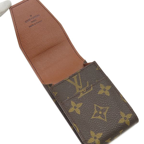 Louis Vuitton Cigarette Case Etui Monogram Canvas Brown — view 7
