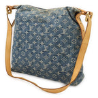 Louis Vuitton Monogram Denim Baggy GM Shoulder Bag Crossbody Long — view 2