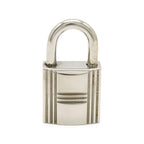 Hermes Cadenas Padlock No121 key Keyed Metal Silver — view 2