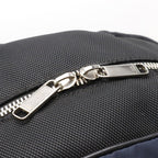 Christian Dior Homme Backpack Nylon Leather White Navy Black — view 5