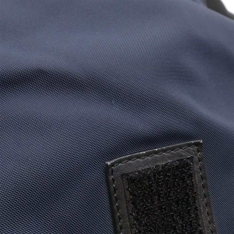 Christian Dior Homme Backpack Nylon Leather White Navy Black — view 9