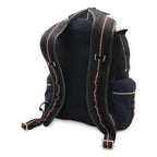 Christian Dior Homme Backpack Nylon Leather White Navy Black — view 2