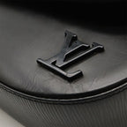 Louis Vuitton Epi Luna Handbag 2-Way Shoulder Bag Noir Black Silver Hardware — view 8
