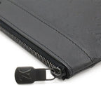 Louis Vuitton Monogram Shadow Pochette Discovery Clutch Bag Second — view 4