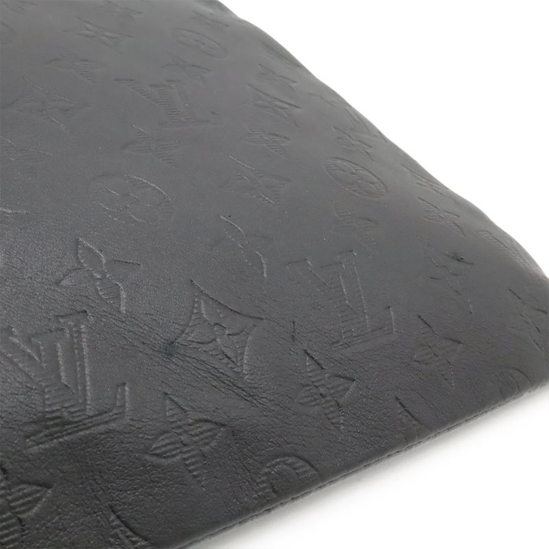 Louis Vuitton Monogram Shadow Pochette Discovery Clutch Bag Second — view 7