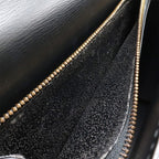 Louis Vuitton Epi Malesherbes Handbag Flap Bag Leather Noir Black Gold Hardware — view 7
