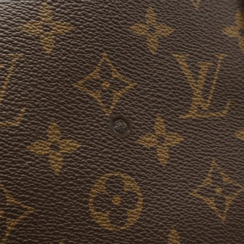 Louis Vuitton Monogram Macassar Davis Tote Bag Large Shoulder Brown — view 4