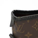 Louis Vuitton Monogram Macassar Davis Tote Bag Large Shoulder Brown — view 5