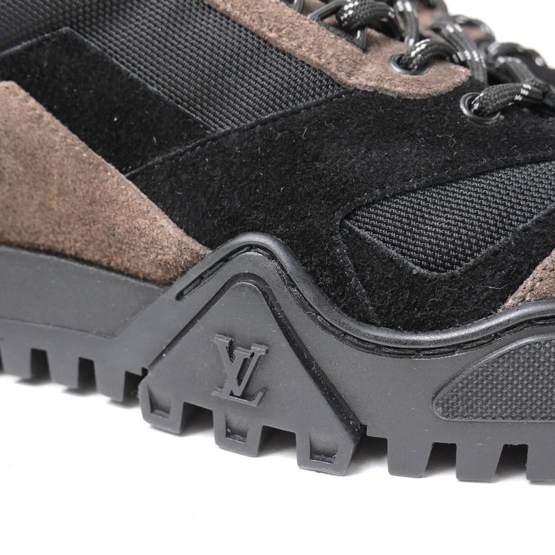 Louis Vuitton Hiking Line Sneakers Size 8 1 2 Suede Low Cut Shoes — view 7