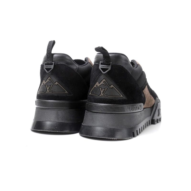 Louis Vuitton Hiking Line Sneakers Size 8 1 2 Suede Low Cut Shoes — view 3