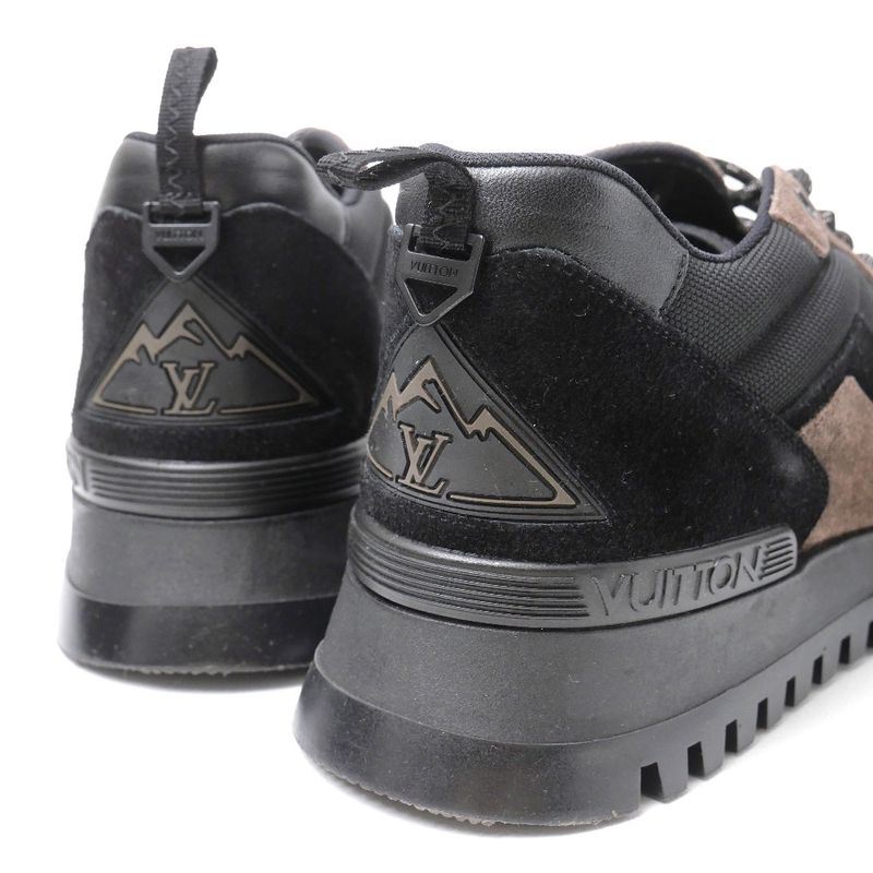 Louis Vuitton Hiking Line Sneakers Size 8 1 2 Suede Low Cut Shoes — view 8