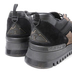 Louis Vuitton Hiking Line Sneakers Size 8 1 2 Suede Low Cut Shoes — view 8