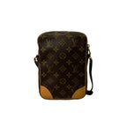 Louis Vuitton Danube Monogram Leather Mini Shoulder Bag With Pochette