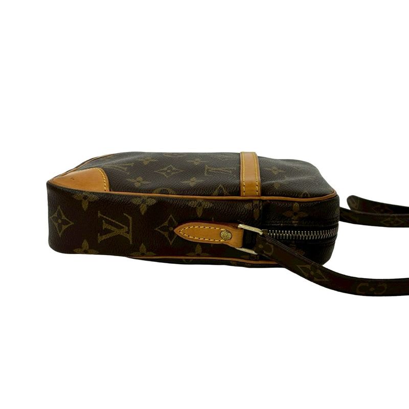 Louis Vuitton Danube Monogram Leather Mini Shoulder Bag With Pochette