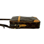 Louis Vuitton Danube Monogram Leather Mini Shoulder Bag With Pochette