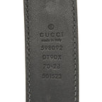Gucci Interlocking G Belt Size 70/28 Black Leather — view 7