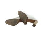 Hermes Evelyne Mules Sandals H Perforated Logo Leather 35.5 — view 6