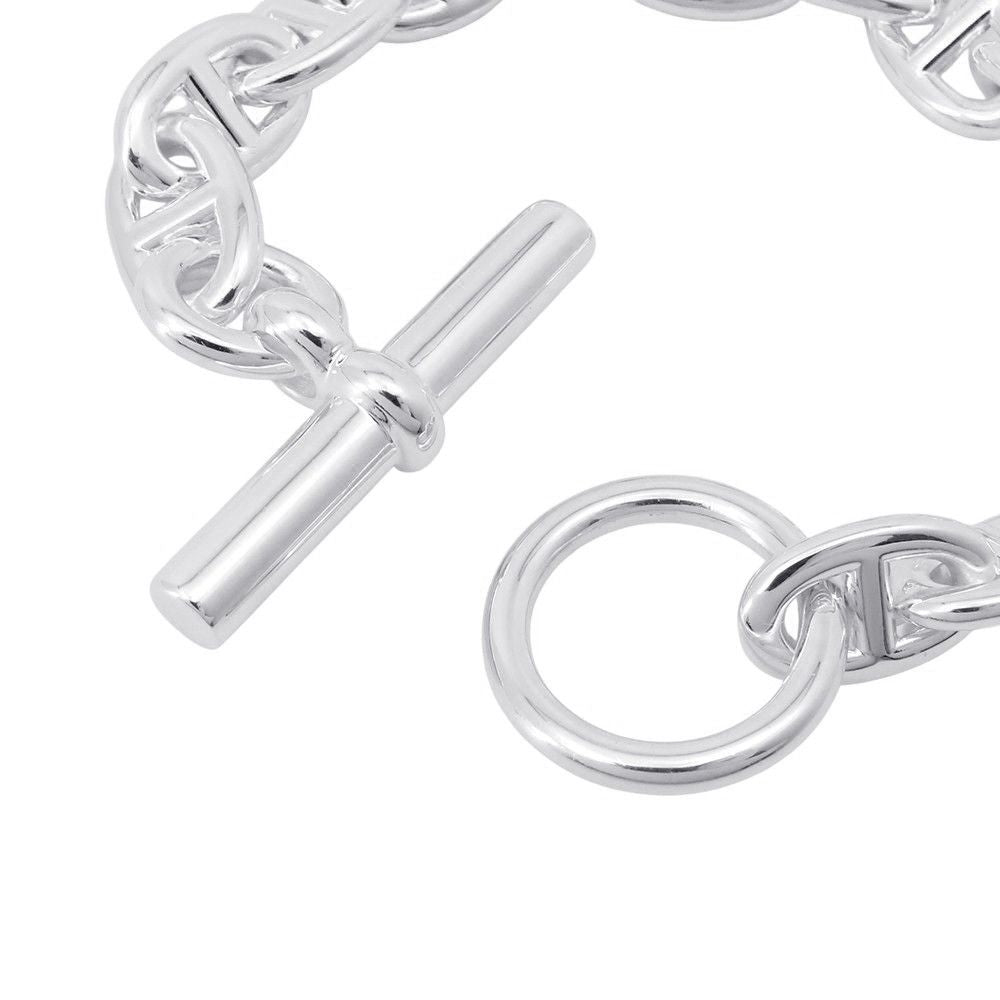 Hermes Bracelet Chaine D'ancre PM 14 Links Silver — view 4