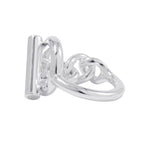 Hermes Ring Croisette MM Silver 52 — view 2