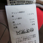 Hermes Echec AU ROI Checkmate Silk Cotton Sleeve Zip Design Twill Raine Cut — view 8