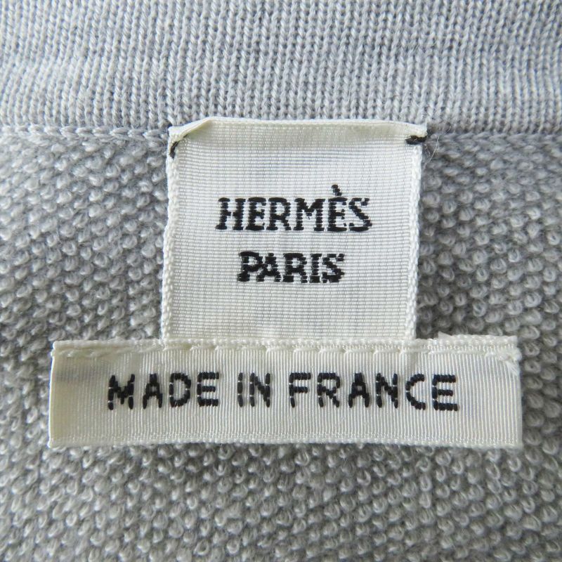 Hermes Echec AU ROI Checkmate Silk Cotton Sleeve Zip Design Twill Raine Cut — view 6
