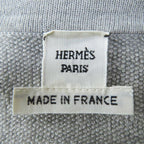 Hermes Echec AU ROI Checkmate Silk Cotton Sleeve Zip Design Twill Raine Cut — view 6