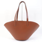 Celine Du3.04 lu Cuir Triomphe Coufant Medium Tote Bag Tan Smooth Calfskin — view 3