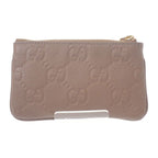 Gucci GG Emblem Key Pouch Aaeem 1523 Case Coin Purse Grain — view 2