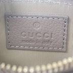 Gucci GG Emblem Key Pouch Aaeem 1523 Case Coin Purse Grain — view 6