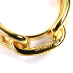 Hermes Lugate Chaine D'ancre GP Scarf Clasp Ring Gold — view 5